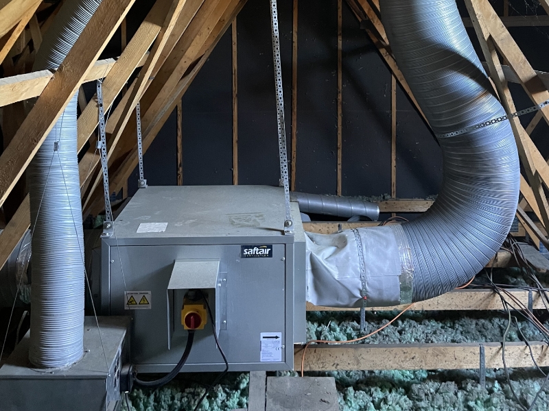 Daugey Pose Sanitaires Pres De Biscarrosse VMC 4