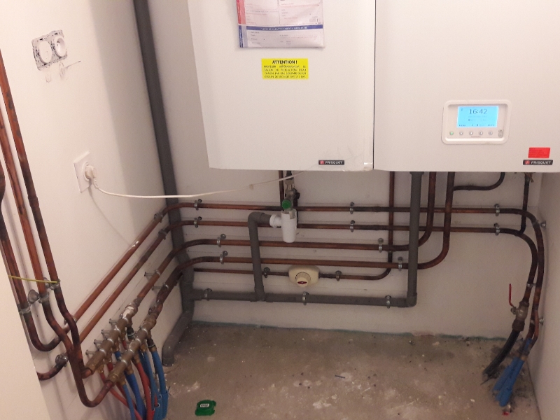 Daugey Pose Sanitaires Pres De Biscarrosse Chauffage 14