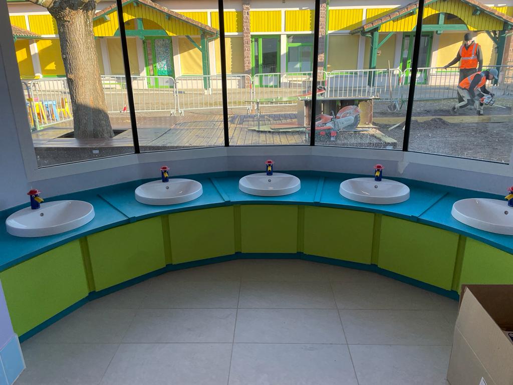 Daugey Pose Sanitaires Pres De Biscarrosse Sanitaire 3